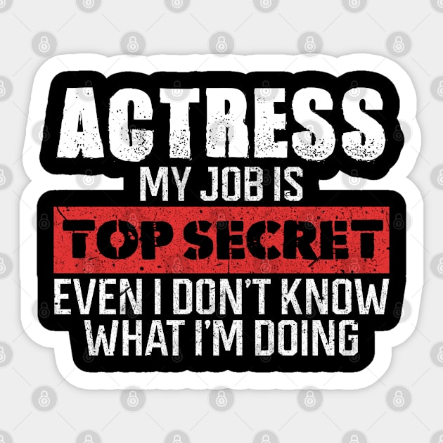 Actress gifts Sticker by SerenityByAlex